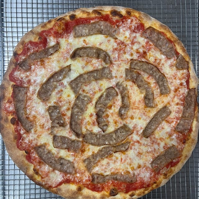 Sausage Pizza.