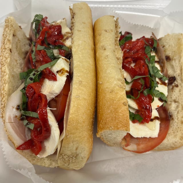 Caprese Hoagie.