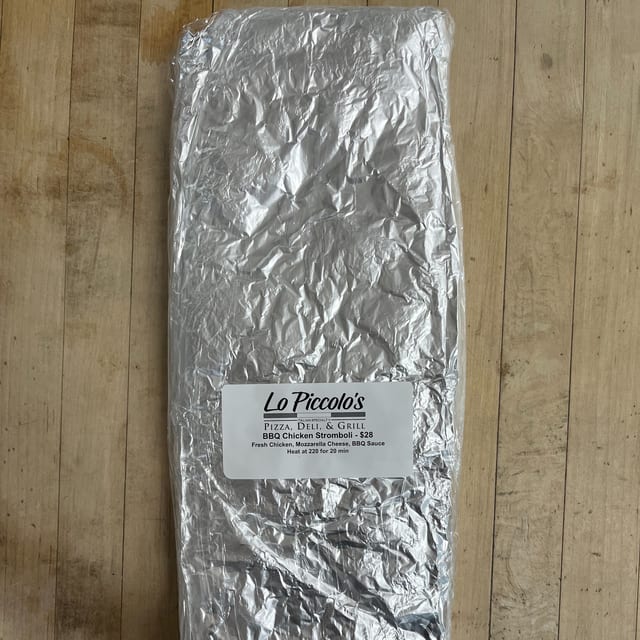 BBQ Stromboli (Frozen).