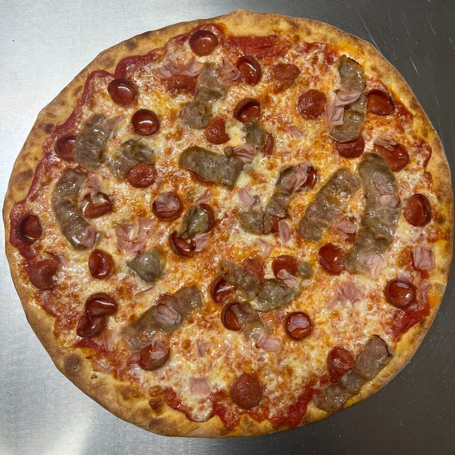 Meat Lovers Pizza.