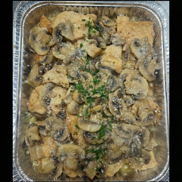 Chicken Marsala.