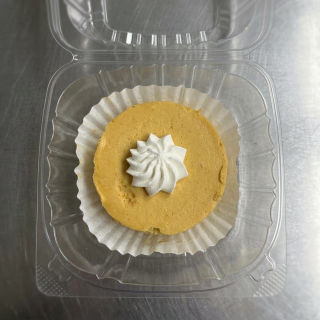 Pumpkin Cheesecake.